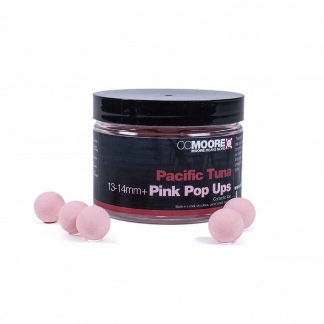 CC Moore Pacific Tuna Pink Pop-ups | 13-14mm