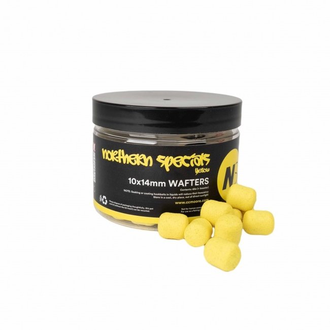 CC Moore Northern Specials NS1 Yellow Dumbell Wafters | 10x14mm