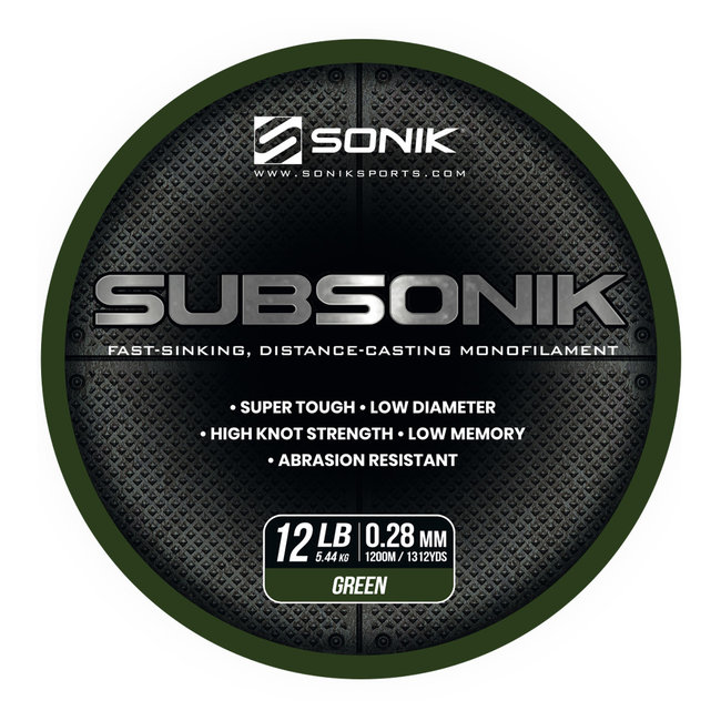 Sonik SubSonik Carp Line - 1200m | Green