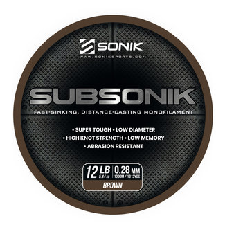 Sonik SubSonik Carp Line - 1200m | Brown