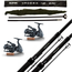 Sonik Xtractor 2-Rod Kit - 9ft 3.00lb + Landingnet