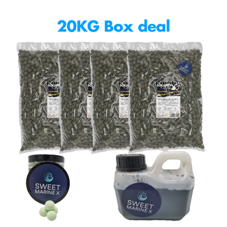 CC Solution Boilies Sweet Marine X 20KG Box Deal | Voordeel pakket