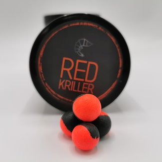 CC Solution Boilies Red Kriller Duo's - pop ups - 15mm