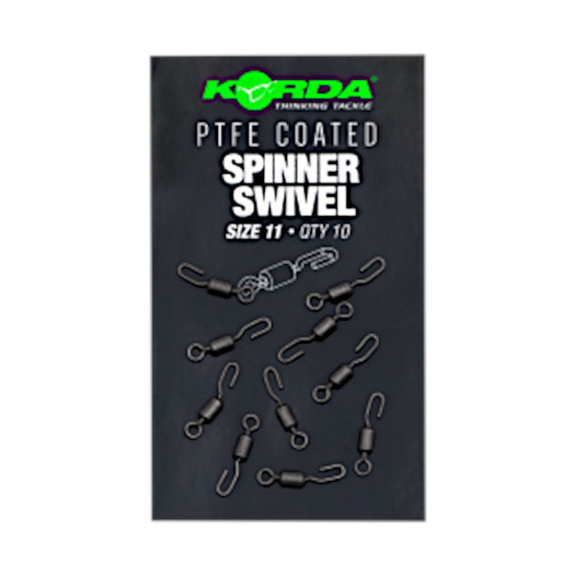 Korda PTFE Spinner Swivel Size 11 (8pcs)