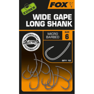 FOX Edges Armapoint Wide Gape Long Shank