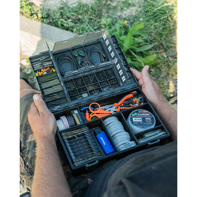 FOX Medium 'Loaded' Tackle Box bundle