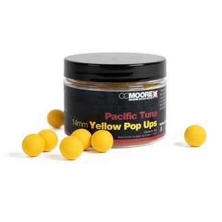 CC Moore Pacific Tuna Yellow Pop Ups - 14mm