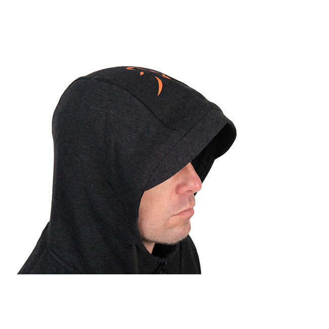 FOX Collection LW hoody - Black & Orange