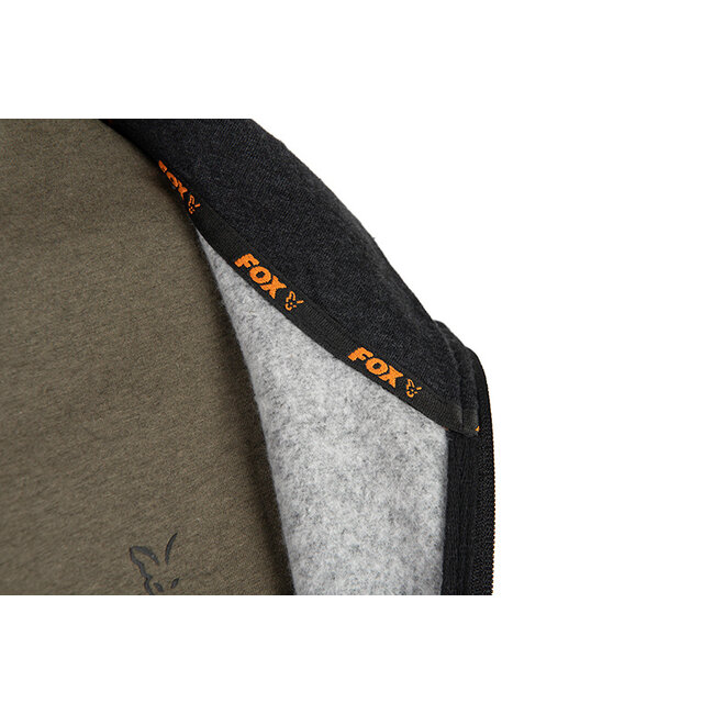 FOX Collection LW hoody - Black & Orange