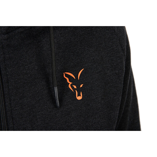 FOX Collection LW hoody - Black & Orange