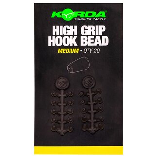 Korda High Grip Hook Bead - Transparant groen