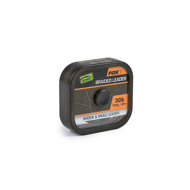 FOX Naturals Braided Leader - Shock & Snag