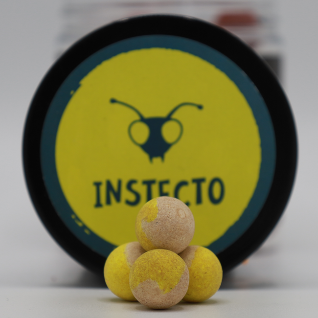 CC Solution Boilies InStecto Duo's - pop ups - 15mm - Blood Boosted