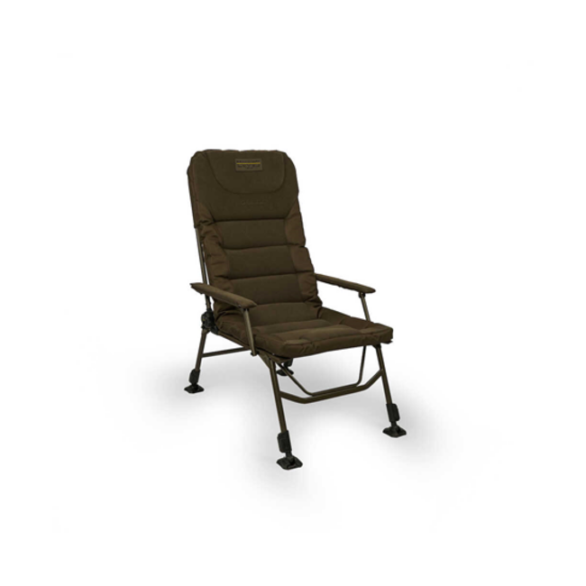 Avid Carp Benchmark Hi-Back Chair - Hoge rugleuning - LevelTech - Memory Foam