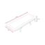 Avid Carp Revolve Bed - 6 poten - Plat frame - Foam matras