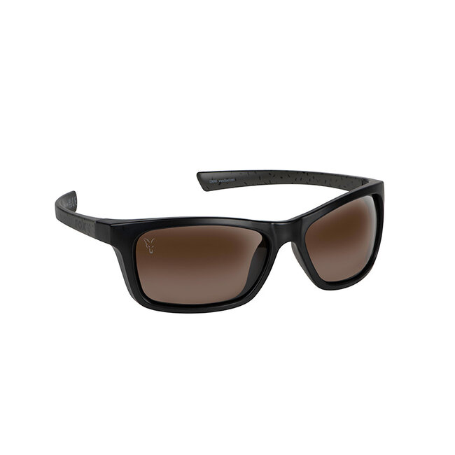 FOX Polaroid Sunglasses - Green/Black - Brown Lense