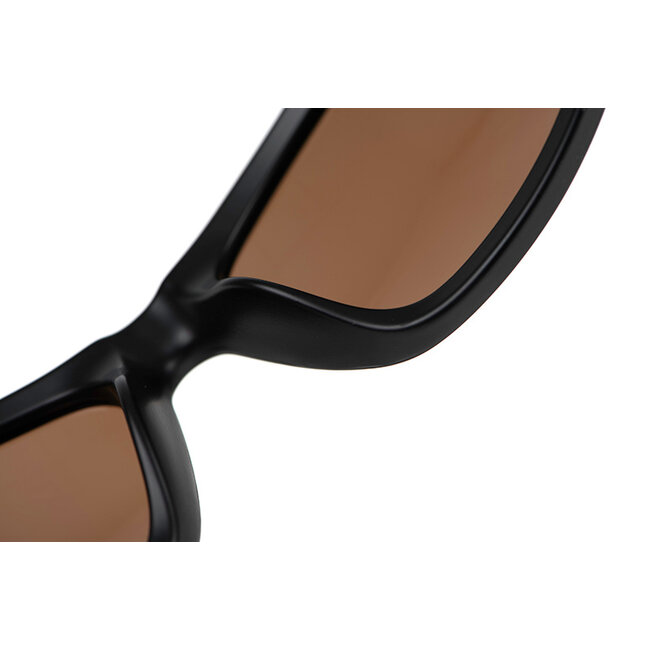 FOX Polaroid Sunglasses - Green/Black - Brown Lense