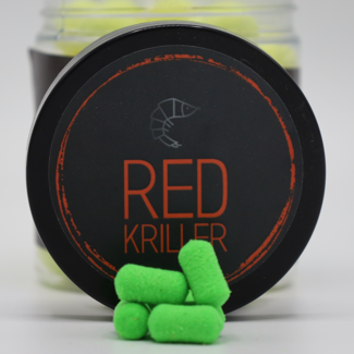 CC Solution Boilies Red Kriller - Pop Ups - 16mm - Dumbell - Groen