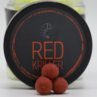 CC Solution Boilies Red Kriller - FS Pop-ups - Rood