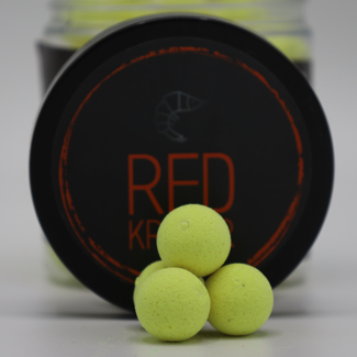 CC Solution Boilies Red Kriller - Pop Ups - 15mm - Geel