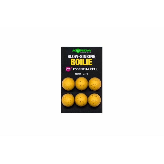 Korda Slow Sinking Boilie - Essential Cell