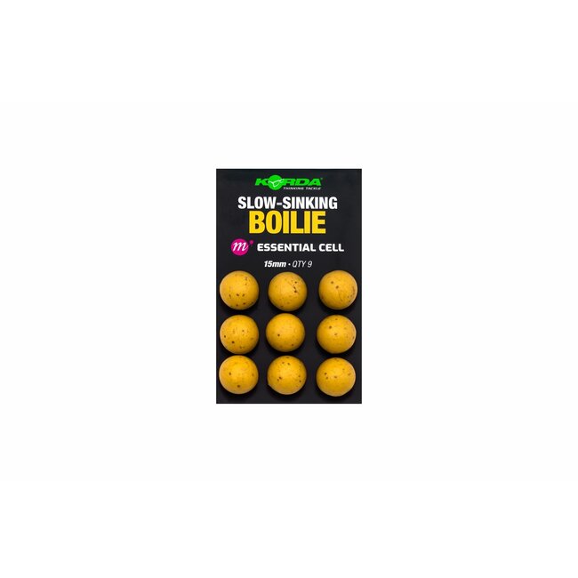 Korda Slow Sinking Boilie - Essential Cell
