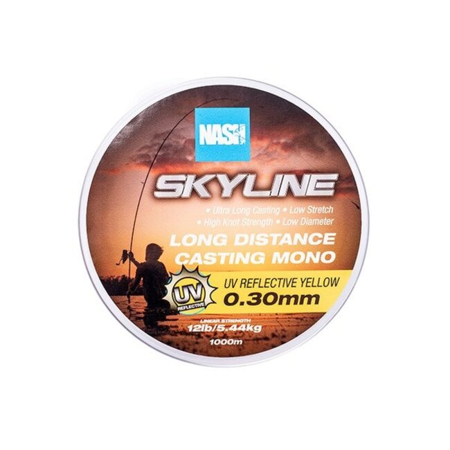 Nash Skyline Mono - UV Yellow - 1000m