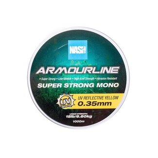 Nash Armourline Super Strong Mono - UV Yellow - 1000m