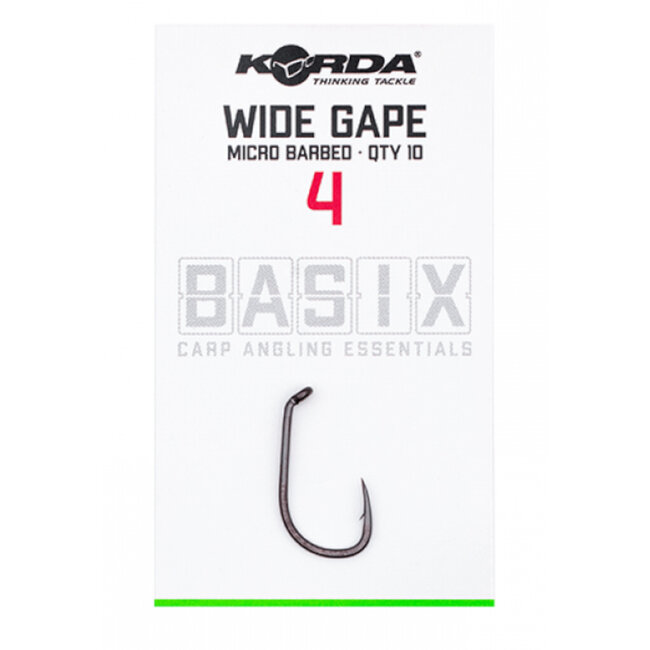 Korda Basix Wide Gape (Karper haak)