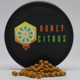 CC Solution Boilies Honey Citrus - Hard Feeding Pellets - 1KG - 4mm - Geel