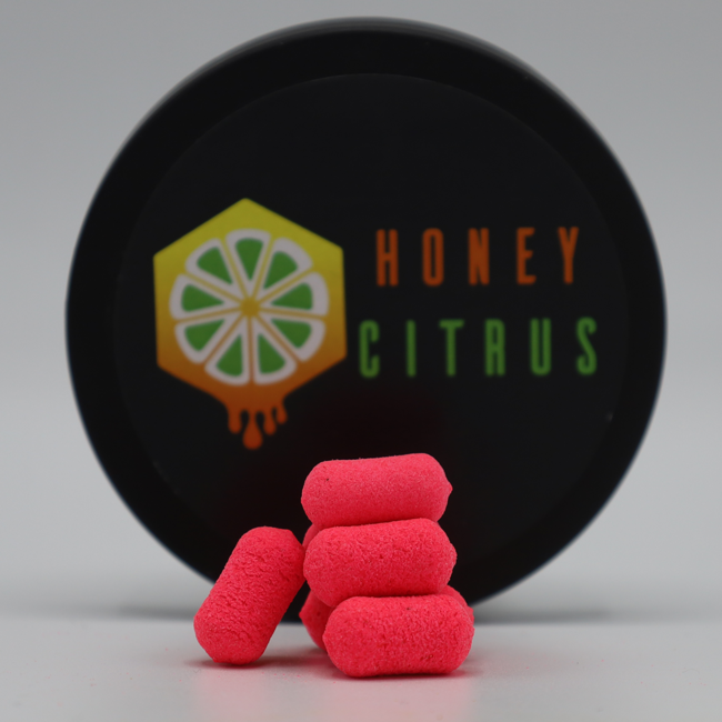 CC Solution Boilies Honey Citrus Pink Dumbell pop-ups