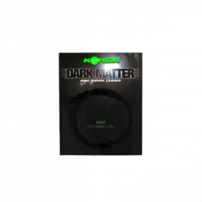 Korda Dark Matter 40lb Leader 50cm QC Swivel