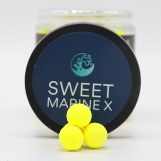 CC Solution Boilies Sweet Marine X - Fluo Pop ups - Geel