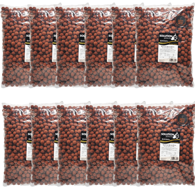 CC Solution Boilies Red Kriller 60KG Bulk Deal