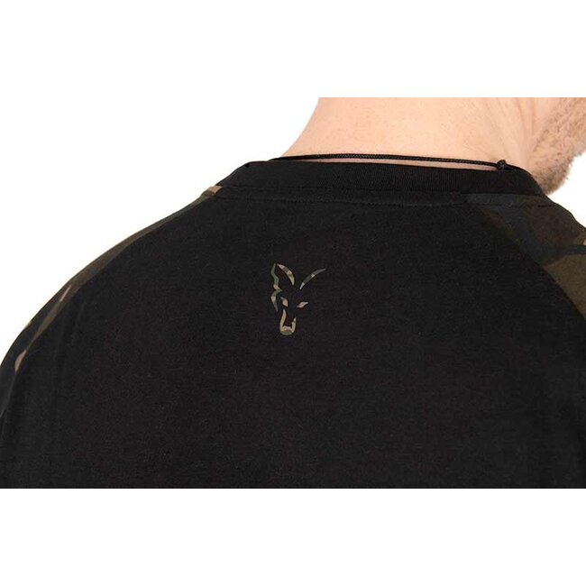 FOX Black/Camo Outline T-Shirt