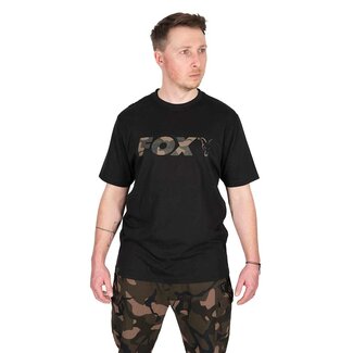 FOX Black/Camo Logo T-Shirt