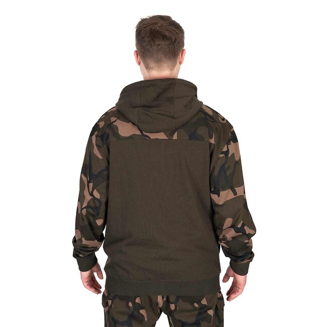 FOX Hoody Khaki / Camo Split Zip Hoody