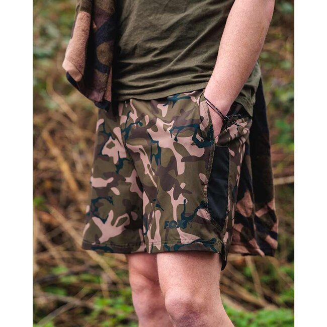 FOX Black / Camo Swim Shorts - Zwembroek