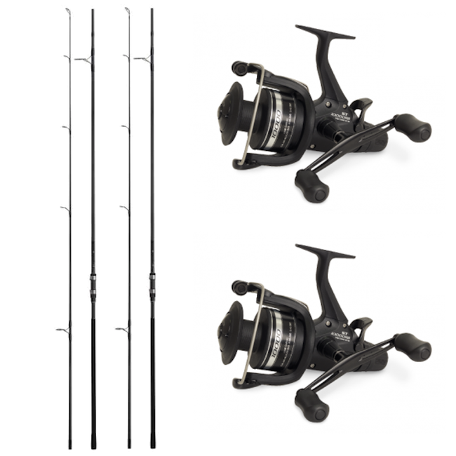Shimano Full Kit Deal - Baitrunner - 10FT - 3LB - karpervis set