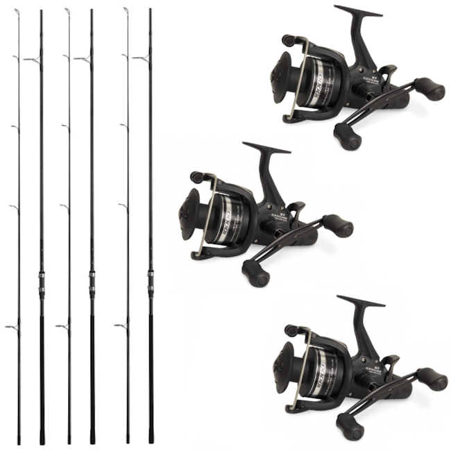Shimano Full Kit Deal - Baitrunner - 10FT - 3LB - karpervis set