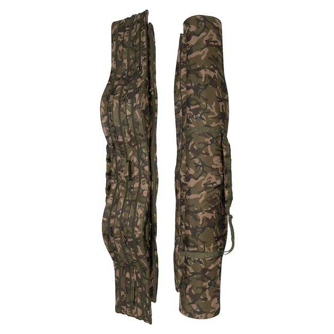 FOX Camolite 6 Rod Hardcases - Hengelkoffer voor zes hengels in Fox Camo stijl