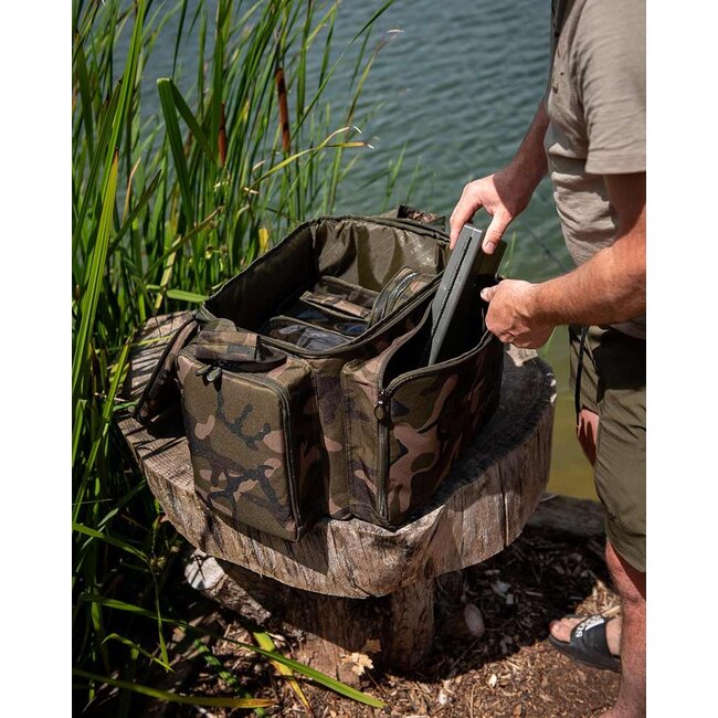 FOX Camolite Compact Carryall - 33L draagtas met externe vakken en Fox Camo design