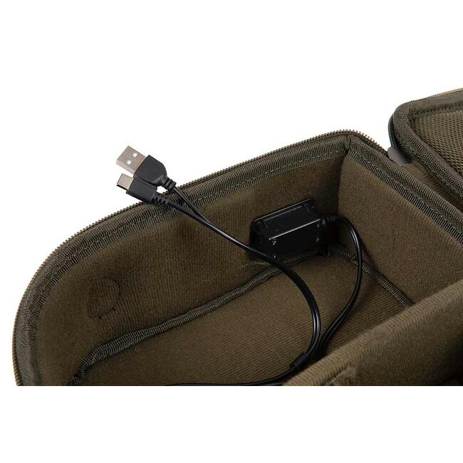 FOX Camolite Deluxe Gadget Safe - Gadget tas voor powerpacks en elektronica in Fox Camo