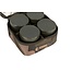 FOX Camolite 6 Pot Hookbait Case - Waterbestendige haakaas tas met 6 potten in Fox Camo