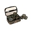 FOX Camolite 8 Pot Hookbait Case - Waterbestendige haakaas tas met 8 potten in Fox Camo