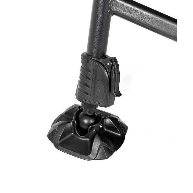 Trakker RLX 6 Leg Bed – Luxe vissersbed met verstelbare lendensteun en stabiele poten