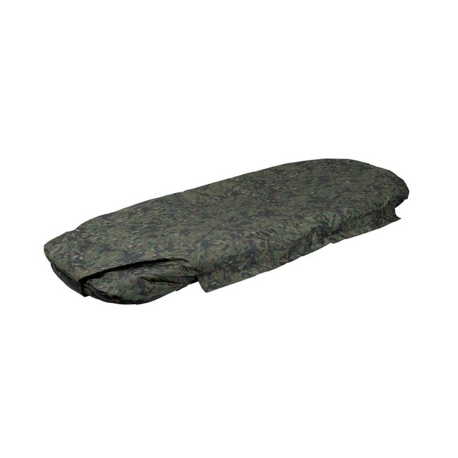 Trakker 365 Camo Sleeping Bag – Hightech isolatie met omkeerbare voering voor 5-seizoens gebruik