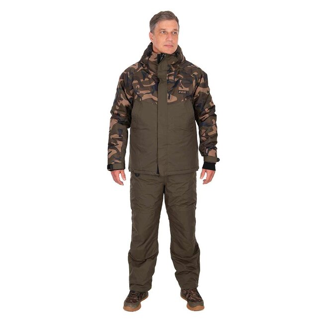 FOX Wintersuit - Thermisch Waterdicht Pak - Camo/Khaki - Winterbescherming