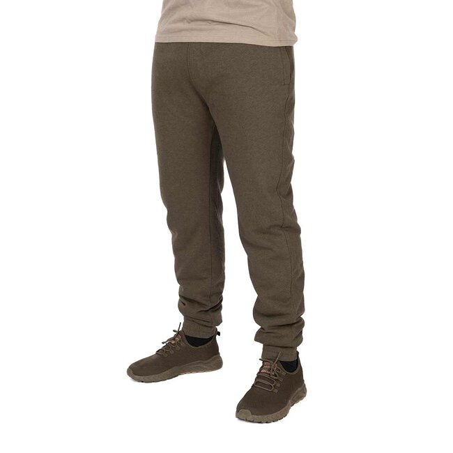 FOX Collection Sherpa Joggers Green/Black - Warme Joggingbroek met Sherpa Voering