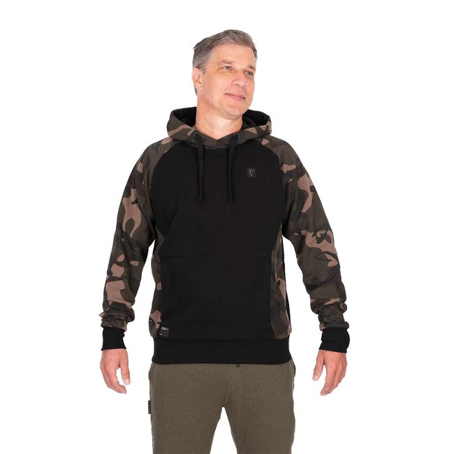 FOX Premium 310 Hoodie Black/Camo - Luxe Comfortabele Hoodie met Camo Accenten